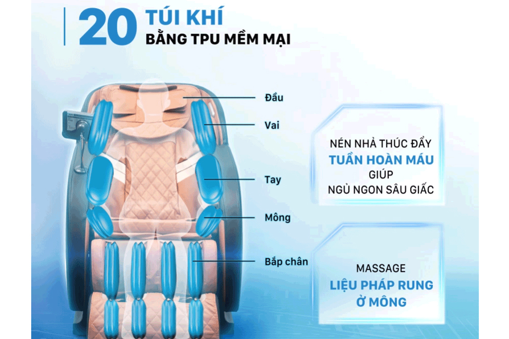 Ghế Massage Daikiosan 90W - Điện Máy Trả Góp Lê Triểu