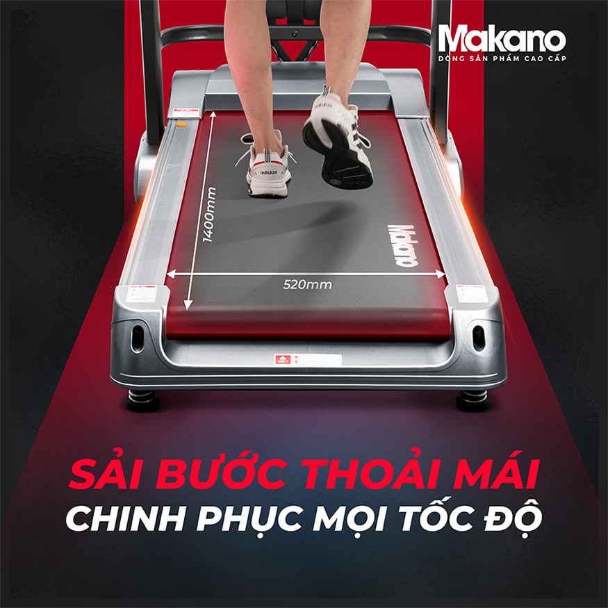 Máy chạy bộ Makano MKCB0001 - Điện Máy Trả Góp Lê Triểu