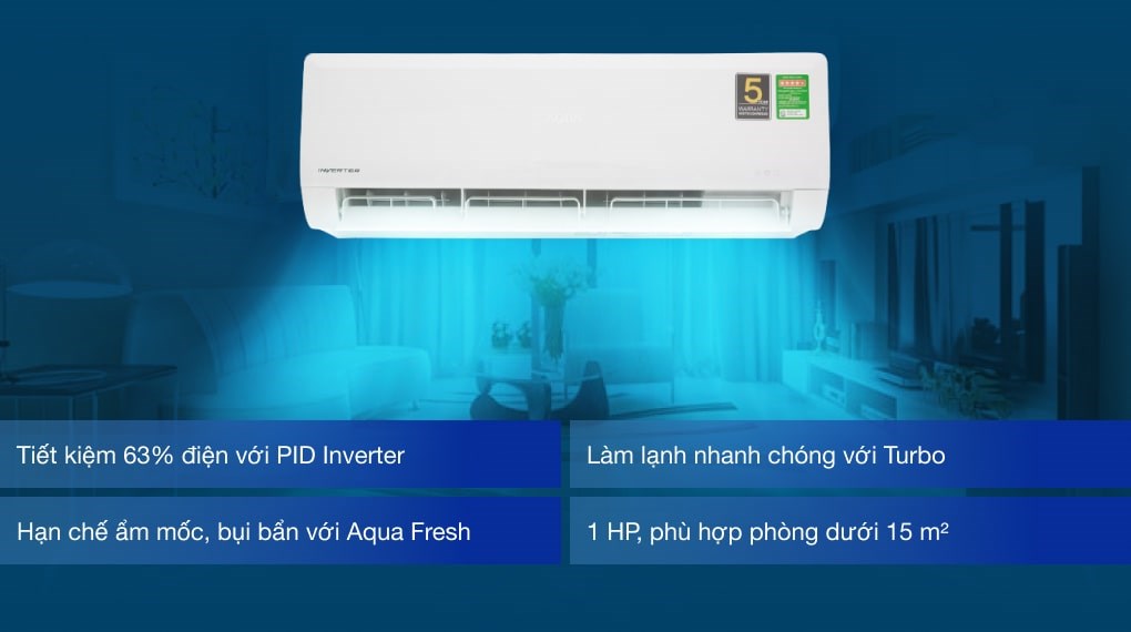 Máy lạnh Aqua 2HP - Điện Máy Trả Góp Lê Triểu